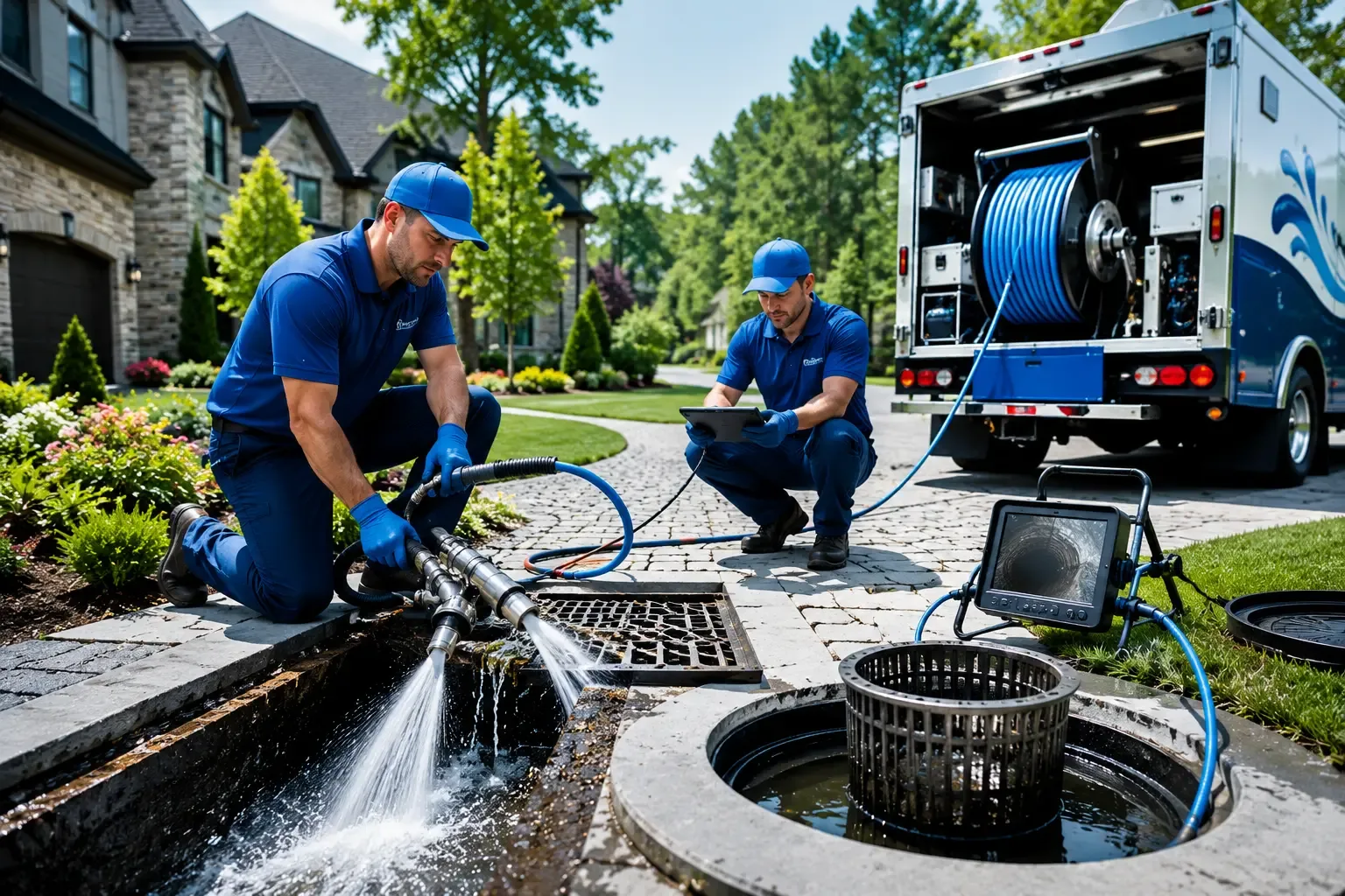 Local outdoor drain cleaning professionals in Kansas, OK